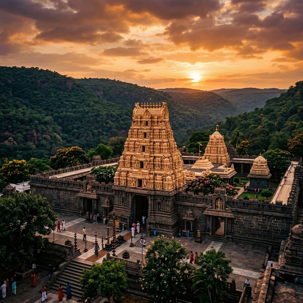 2. Mallikarjuna Temple - Srisailam